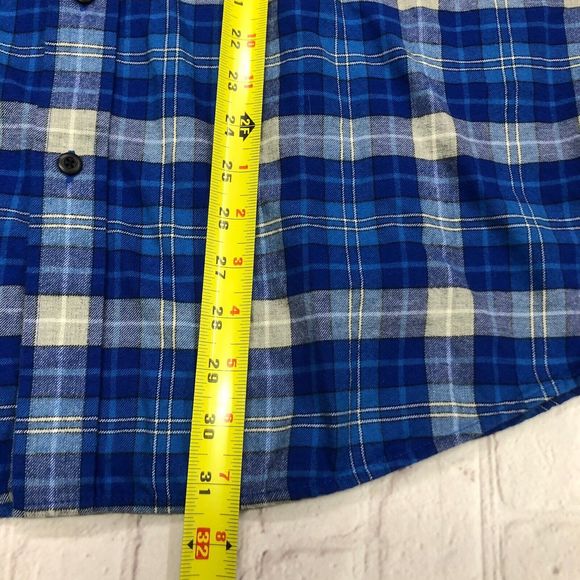 LL Bean Men Long Sleeve Slightly Fitted Flannel Shirt Size Extra Large B216 18 - Picture 3 of 12